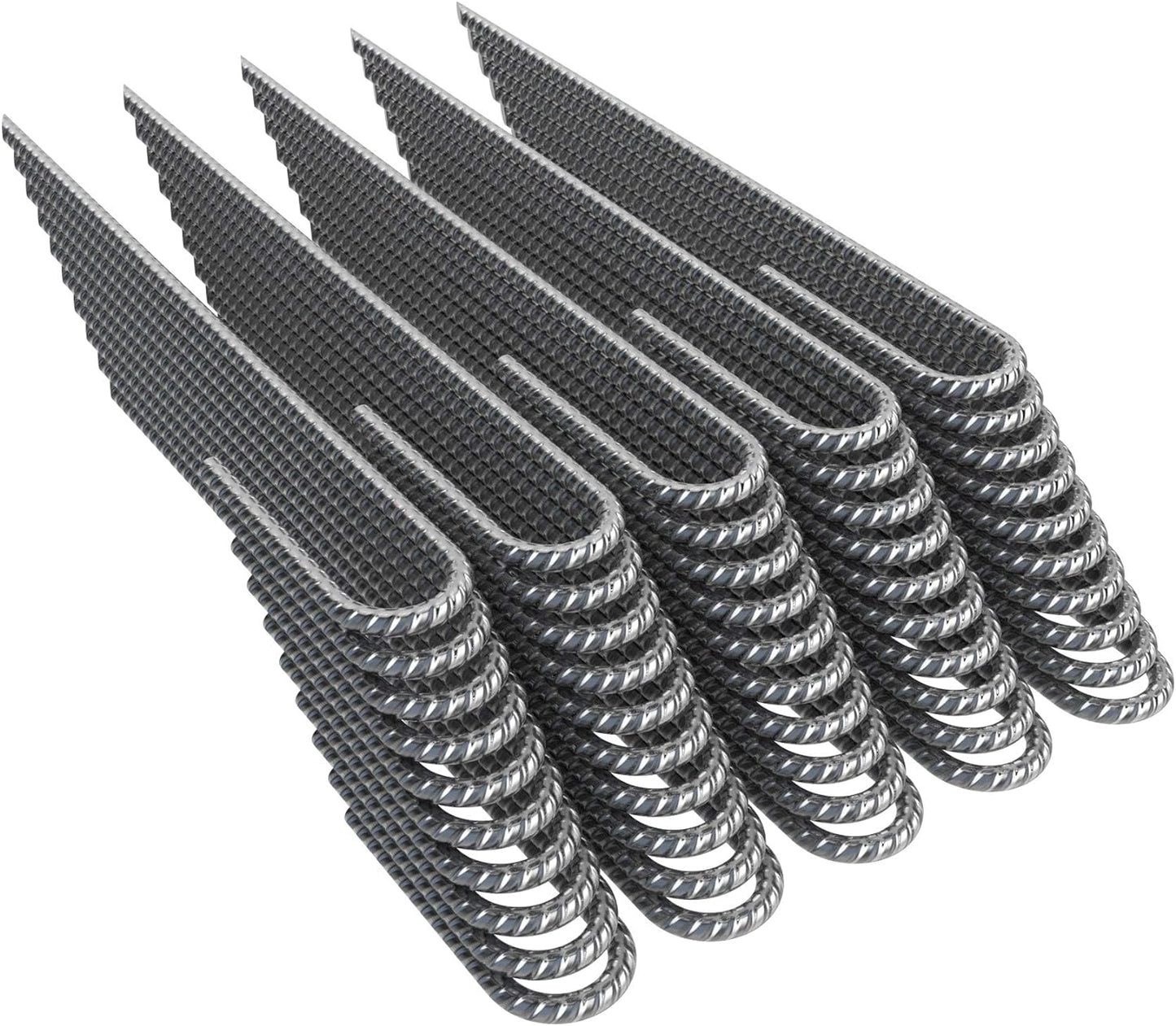 Vodaland Rebar Stakes J Hook Heavy Duty Ground Anchors 12 in