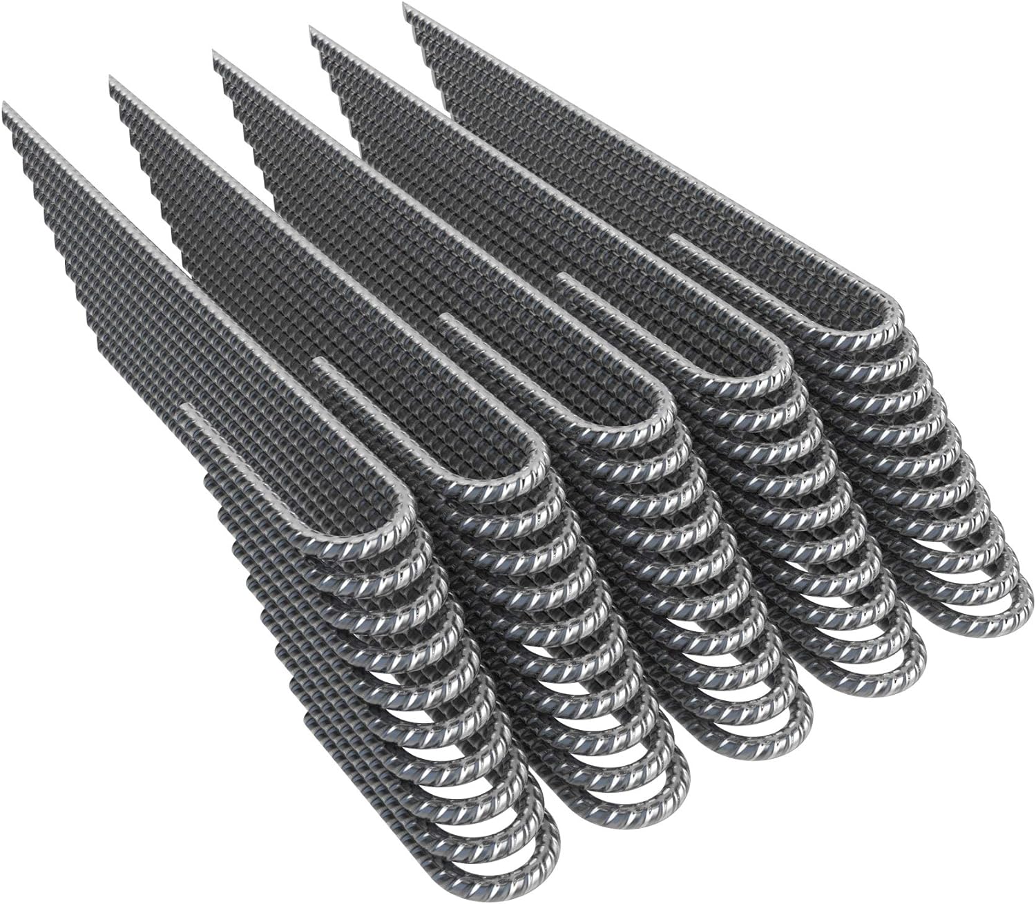 Vodaland Rebar Stakes J Hook Heavy Duty Ground Anchors 12 in