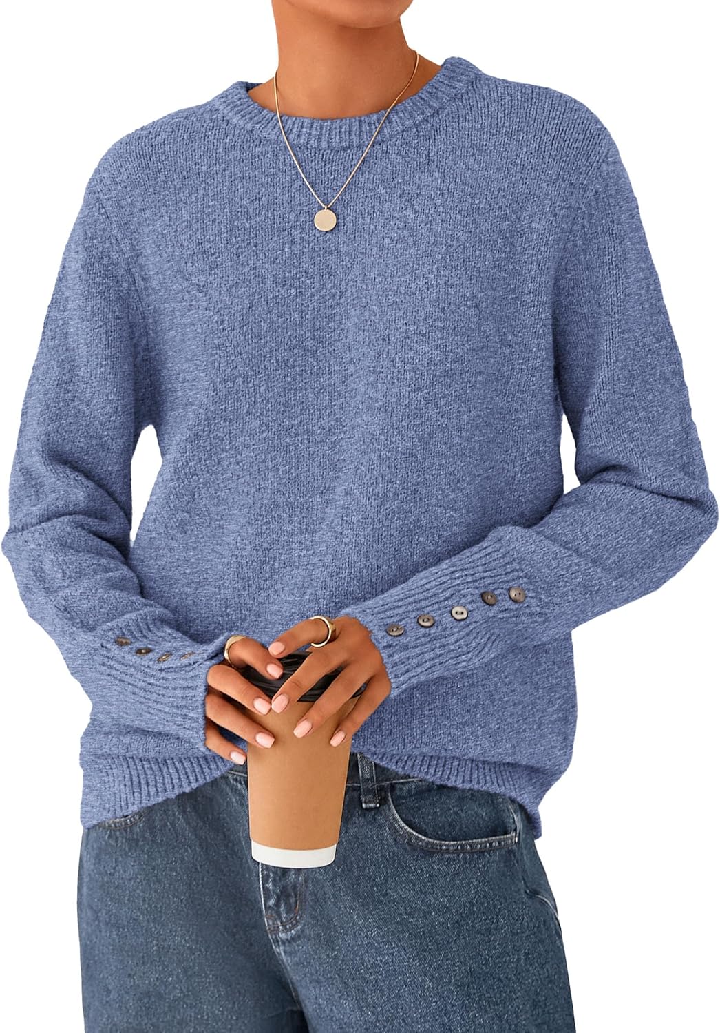 PRETTYGARDEN Fall Sweaters for Women - Cozy Casual Knit Tops