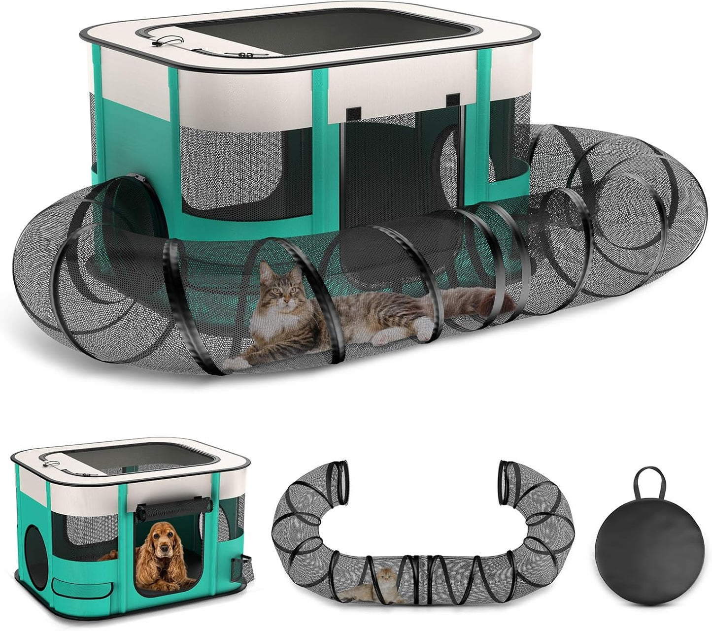 Portable Outdoor Cat Tent Upgrade by BNISE