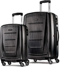 Winfield 2 Hardside Expandable Luggage 2-Piece Set Brushed Anthracite