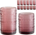 Set of 12 Vintage Glasses for All Your Drinking Needs