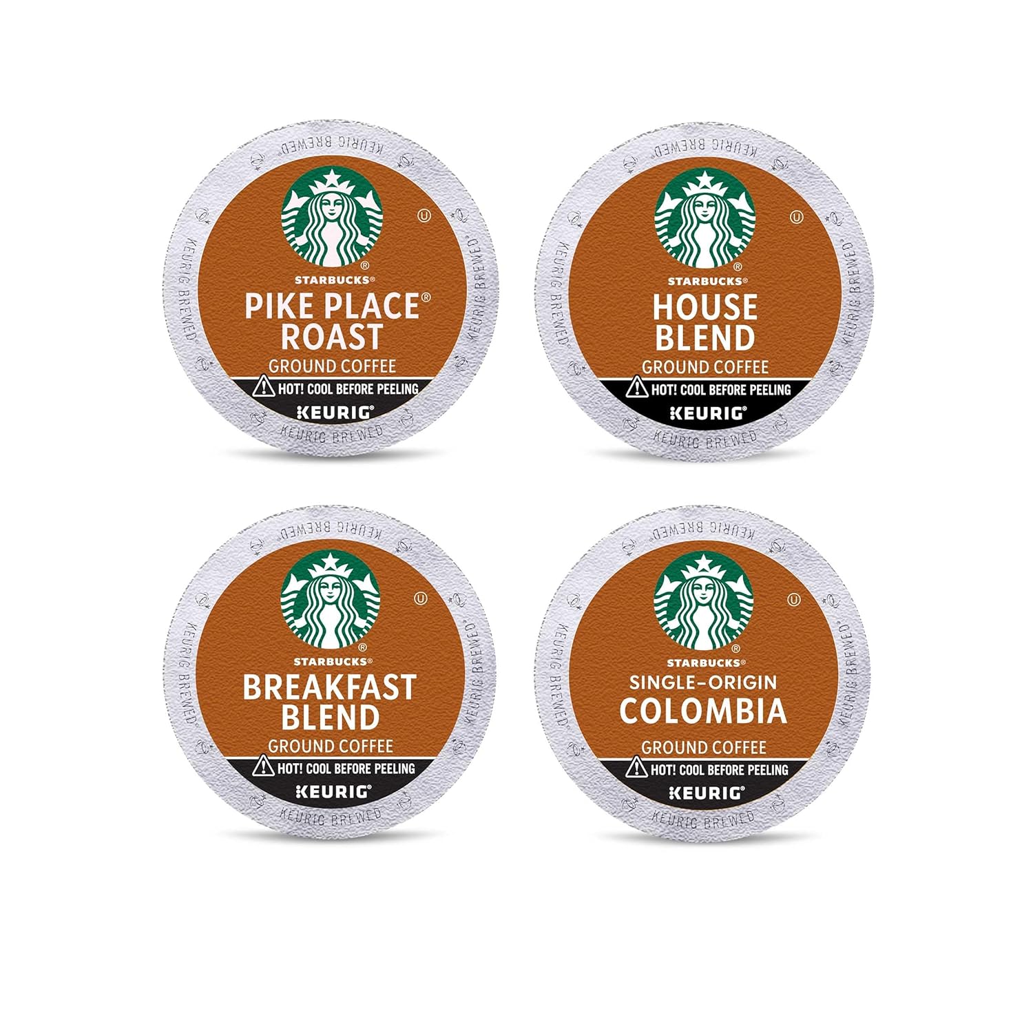 Starbucks K-Cup Coffee Pods Medium Roast Variety Pack 96 Pods