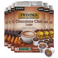 Twinings Chocolate Chai Latte K-Cup Pods 60 Count - Velvety Cocoa Chai