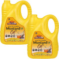 Rani Mustard Oil (Kachi Ghani) 169 oz Pack of 2 - Natural Mustard Oil