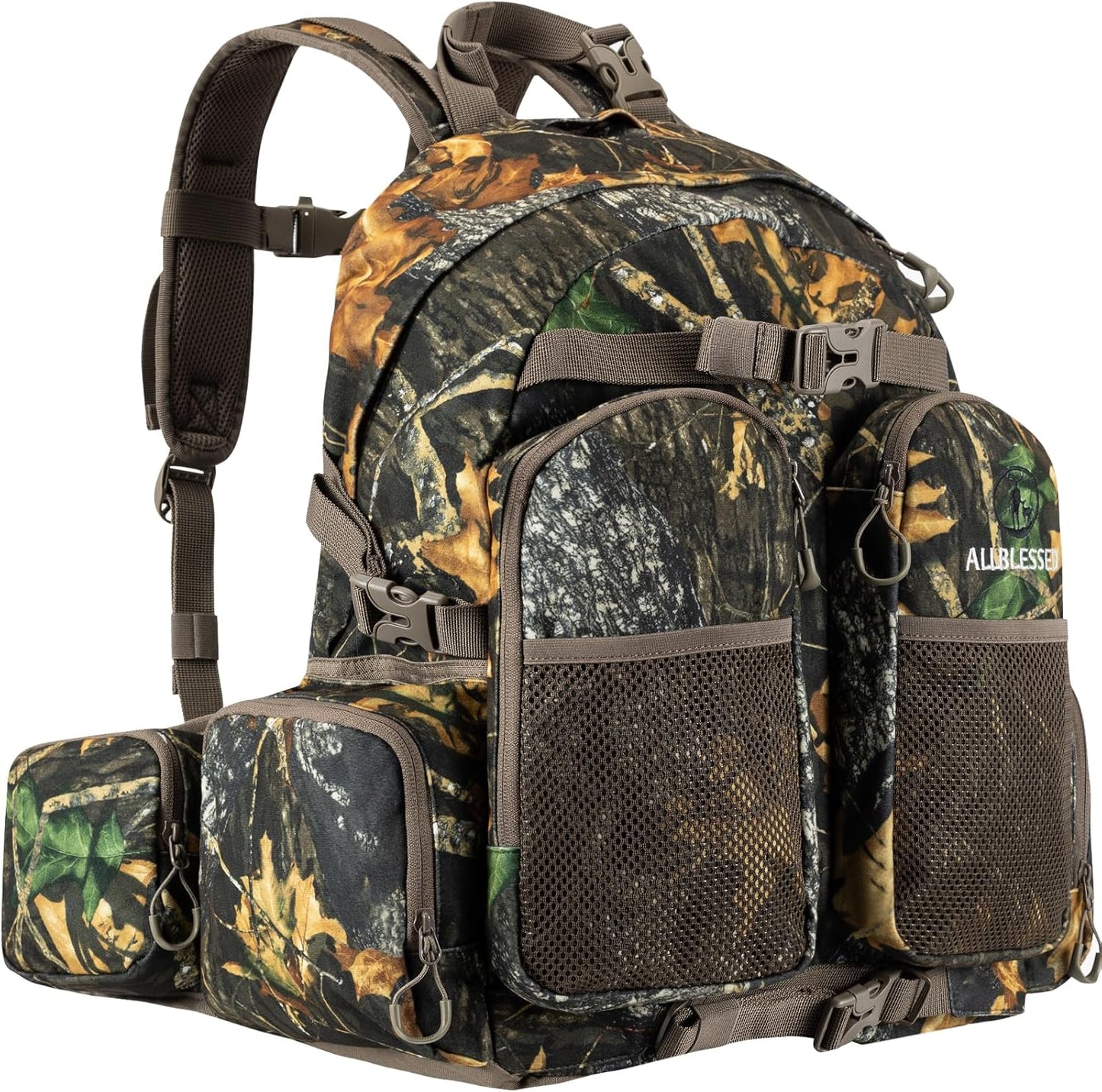 Waterproof Camo Hunting Backpack for Men - 35L Tactical Pack