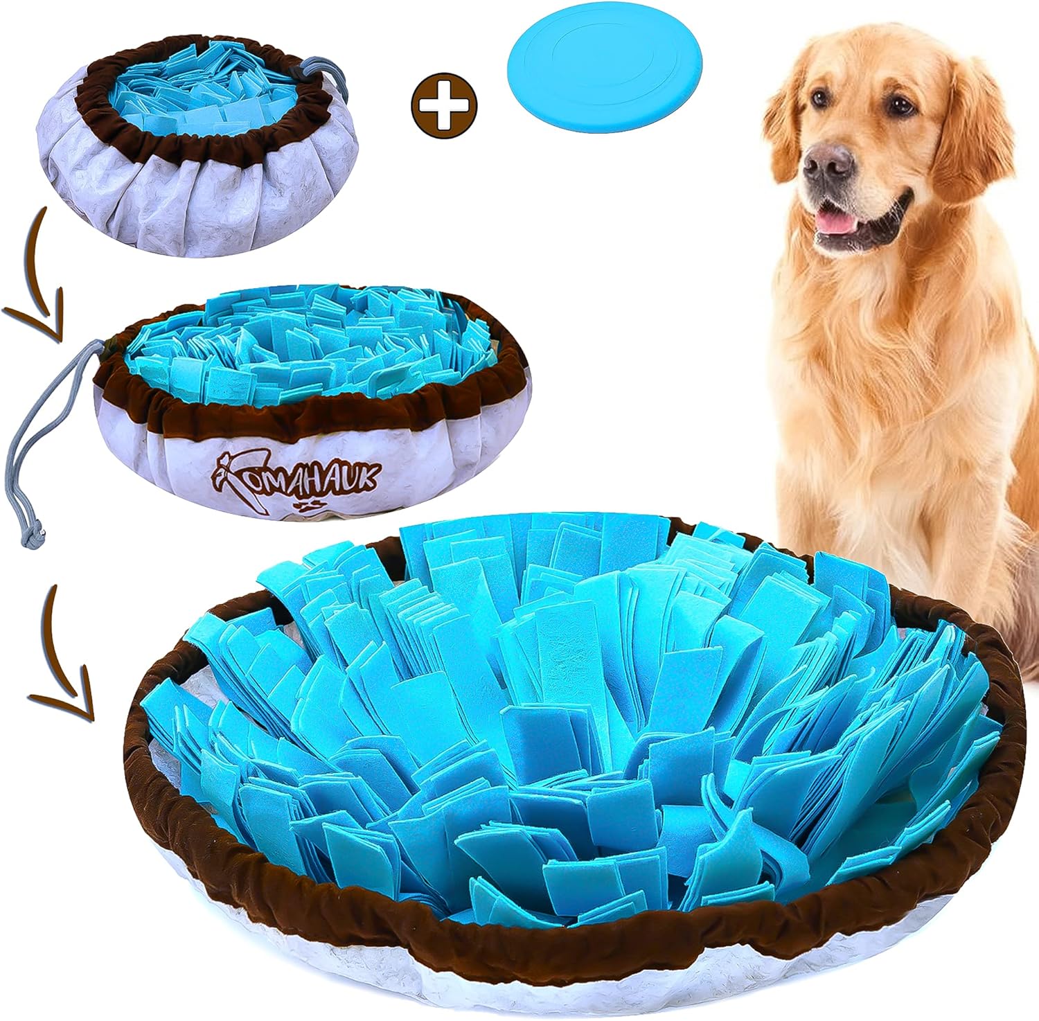 Interactive Snuffle Mat: Stress Relief & Brain Stimulation