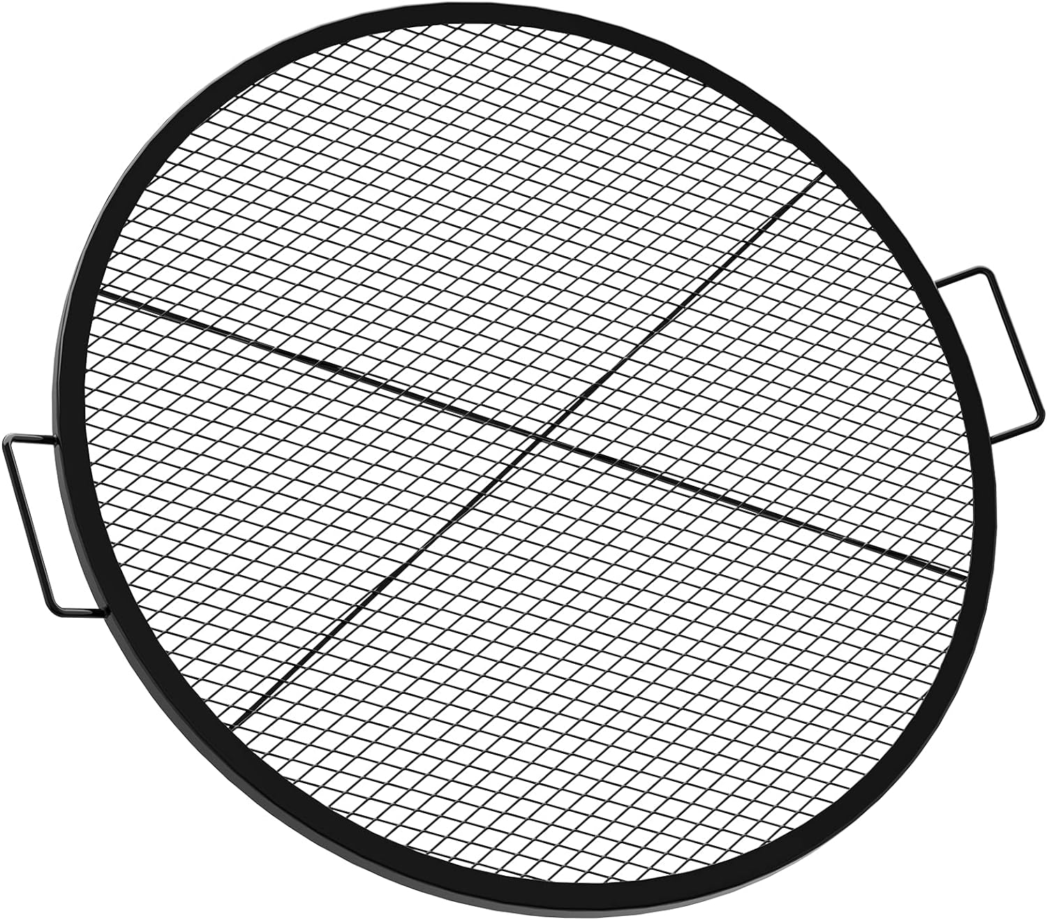 onlyfire X-Marks Fire Pit Grill Grate for Camping Cooking