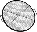 onlyfire X-Marks Fire Pit Grill Grate 36 in - Large Campfire Cooking