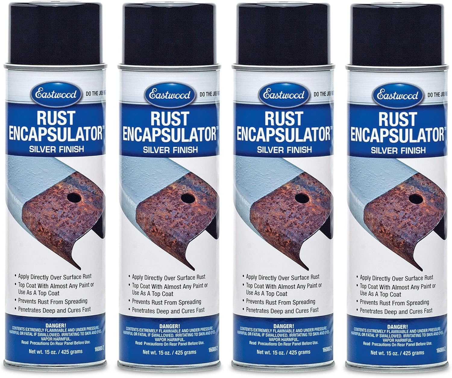 Eastwood Silver Rust Encapsulator 15 oz Aerosol for Metal