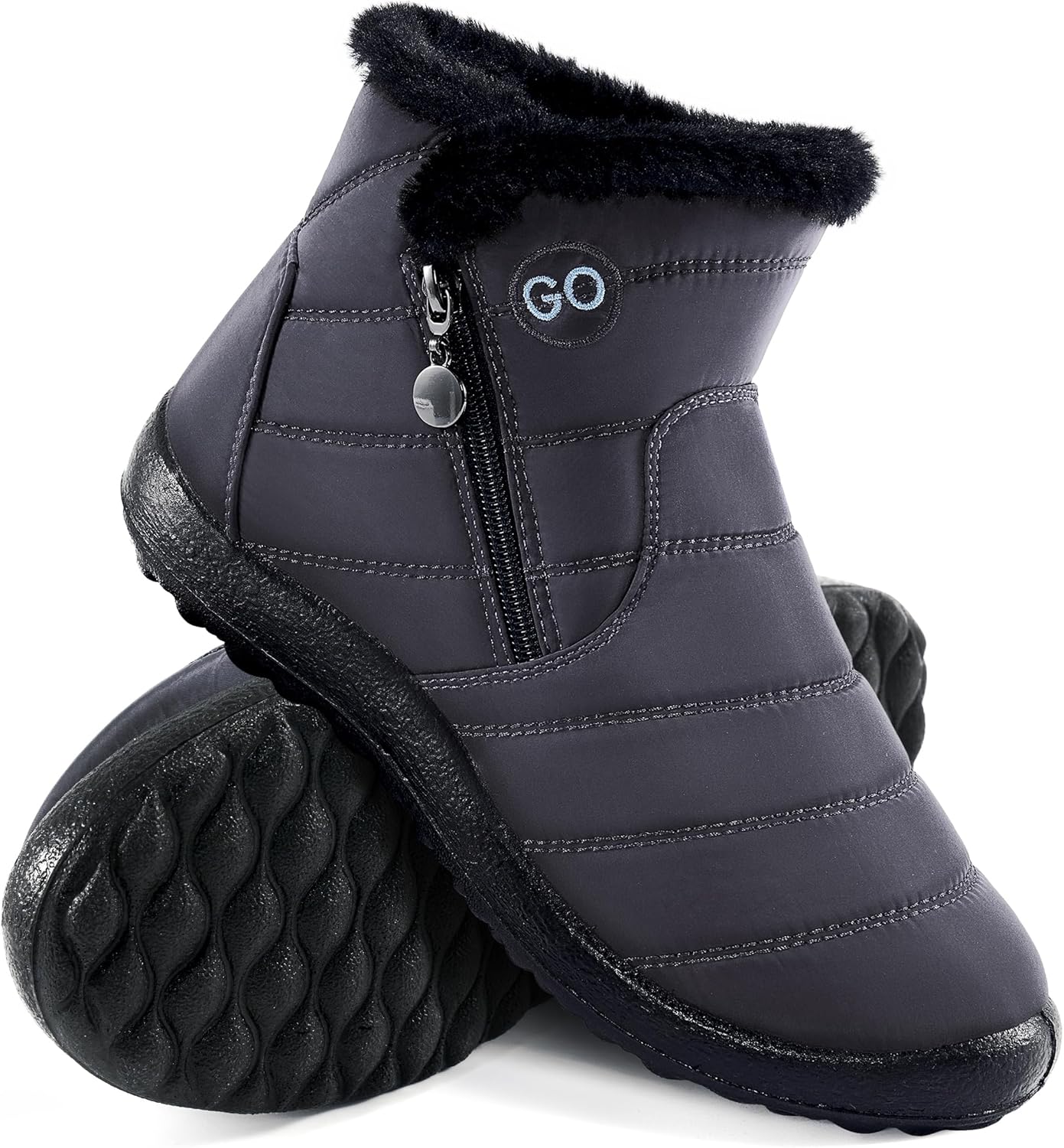 HARENCE Snow Boots for Women: Comfortable Waterproof Winter Footwear