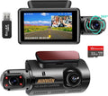 Dash Cam 1080P Front and Inside Dual Lens - Night Vision Safety