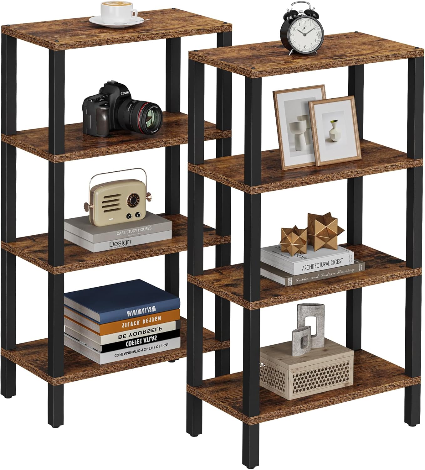 TUTOTAK Small Side Table - Perfect for Narrow Spaces and Living Rooms