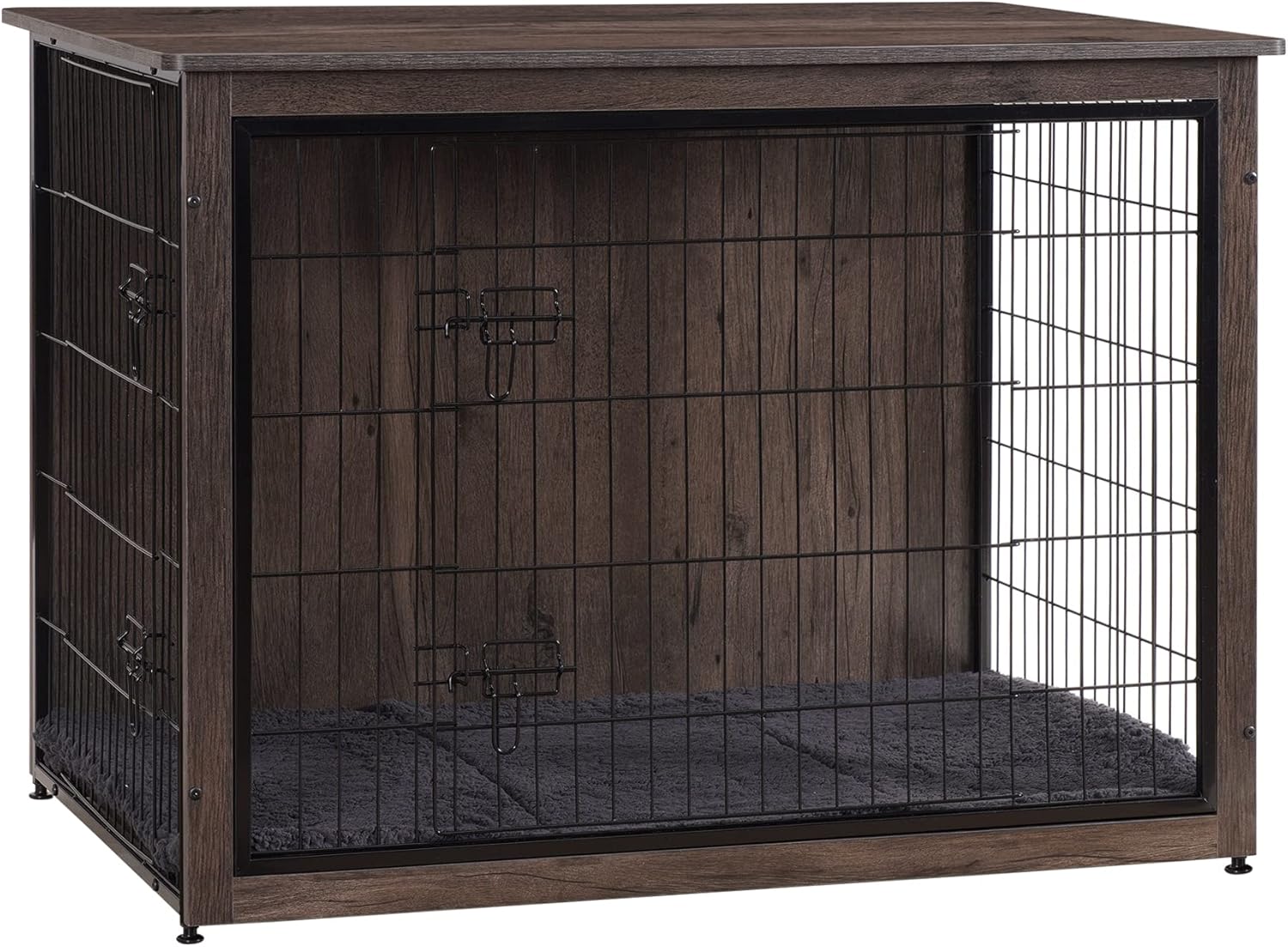 DWANTON Dog Crate Furniture with Cushion for Stylish Homes