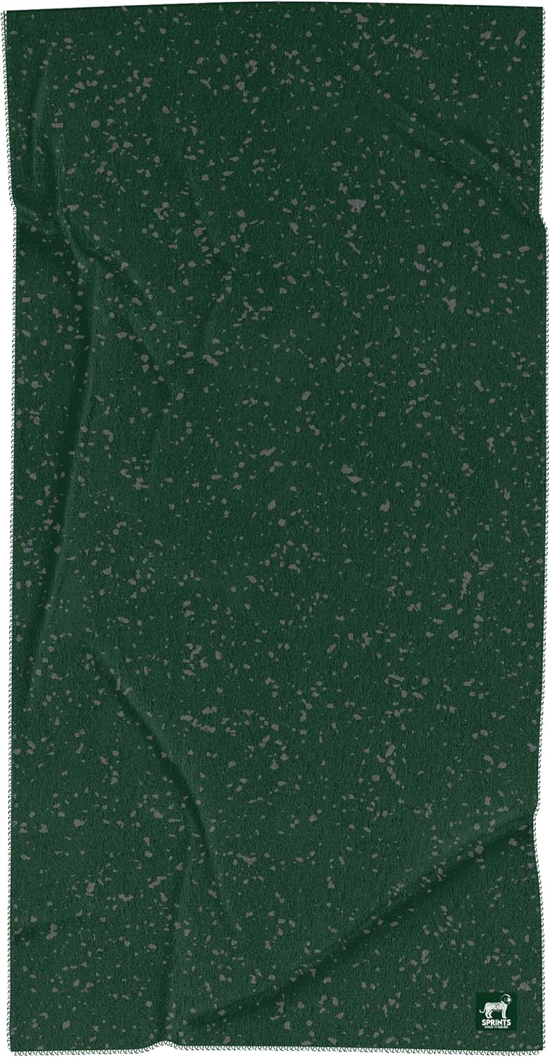 Sprints Athletic Running Towel - Full-Sized Microfiber Cover