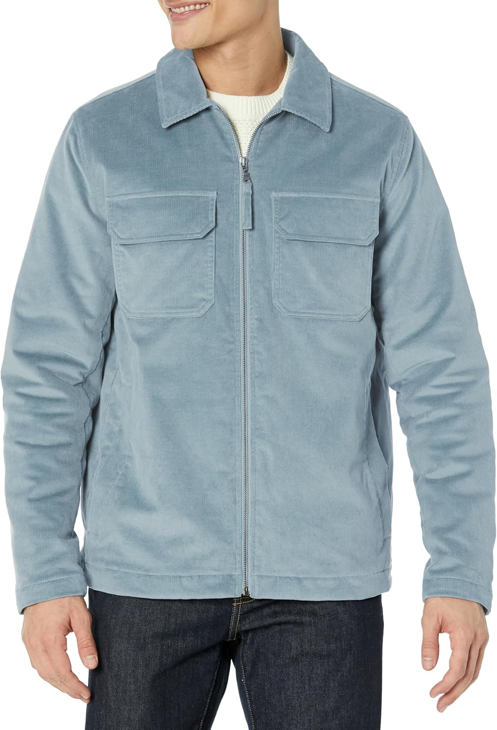 Men's Corduroy Work Jacket for Cold Weather Comfort and Style
