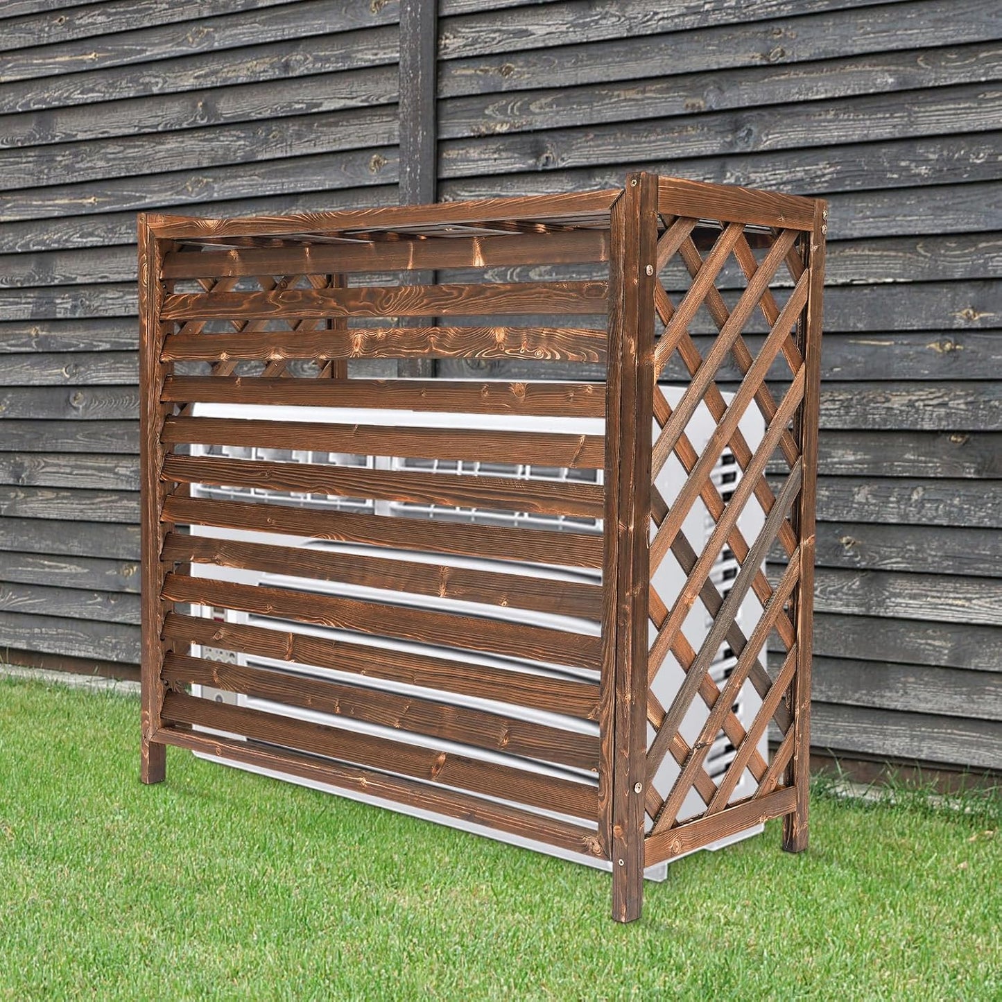 WUPYI Outdoor AC Cover - Hide Your Air Conditioner Stylishly!