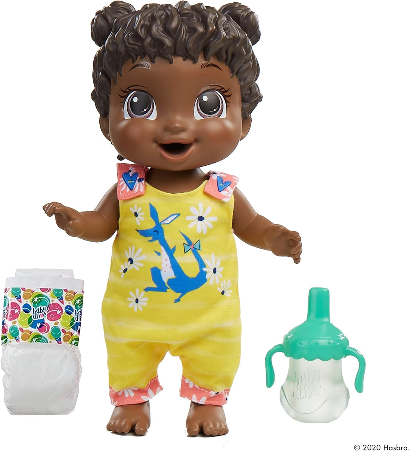 Baby Alive Bounce Doll: 25+ SFX, Drinks, Wets! Fun Kangaroo Outfit - Hasbro