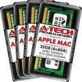 A-Tech 32GB Kit (4x8GB) DDR3 1600MHz RAM for iMac - Faster