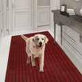 Runner Rug 4FT x 56FT Utility Carpet Runner - Non-Slip Red Strip