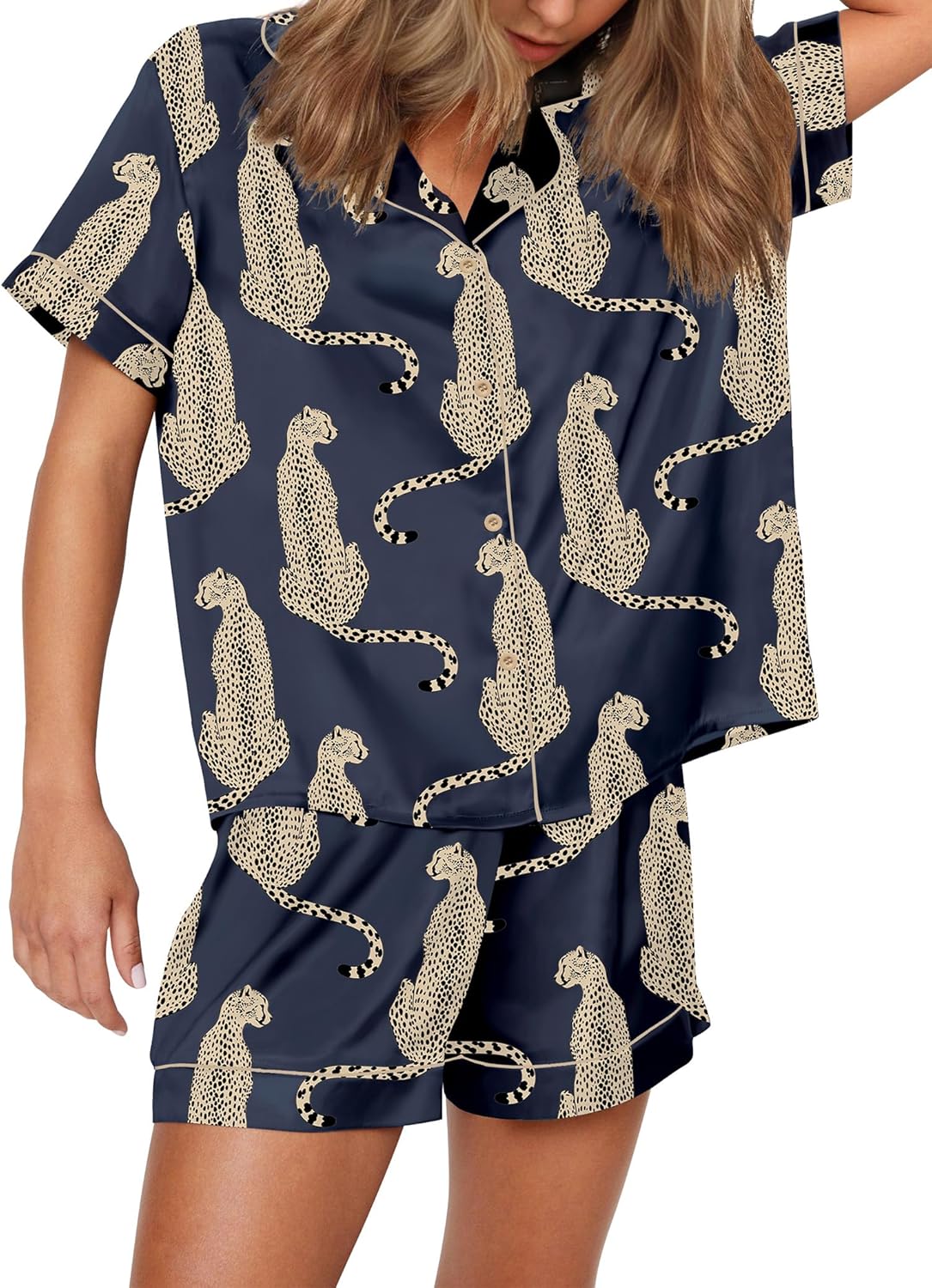 Funny Graphic Pajamas for Women Set - Comfortable Sleepwear