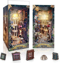 DIY Book Nook Kit Miniature Dollhouse - Magic Night Alley