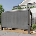 Outdoor Roller Shade 6ft x 6ft Patio Blind - UV Protection & Privacy