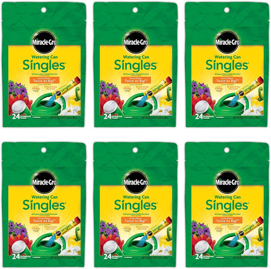 Miracle-Gro Watering Can Singles for Easy Plant Feeding