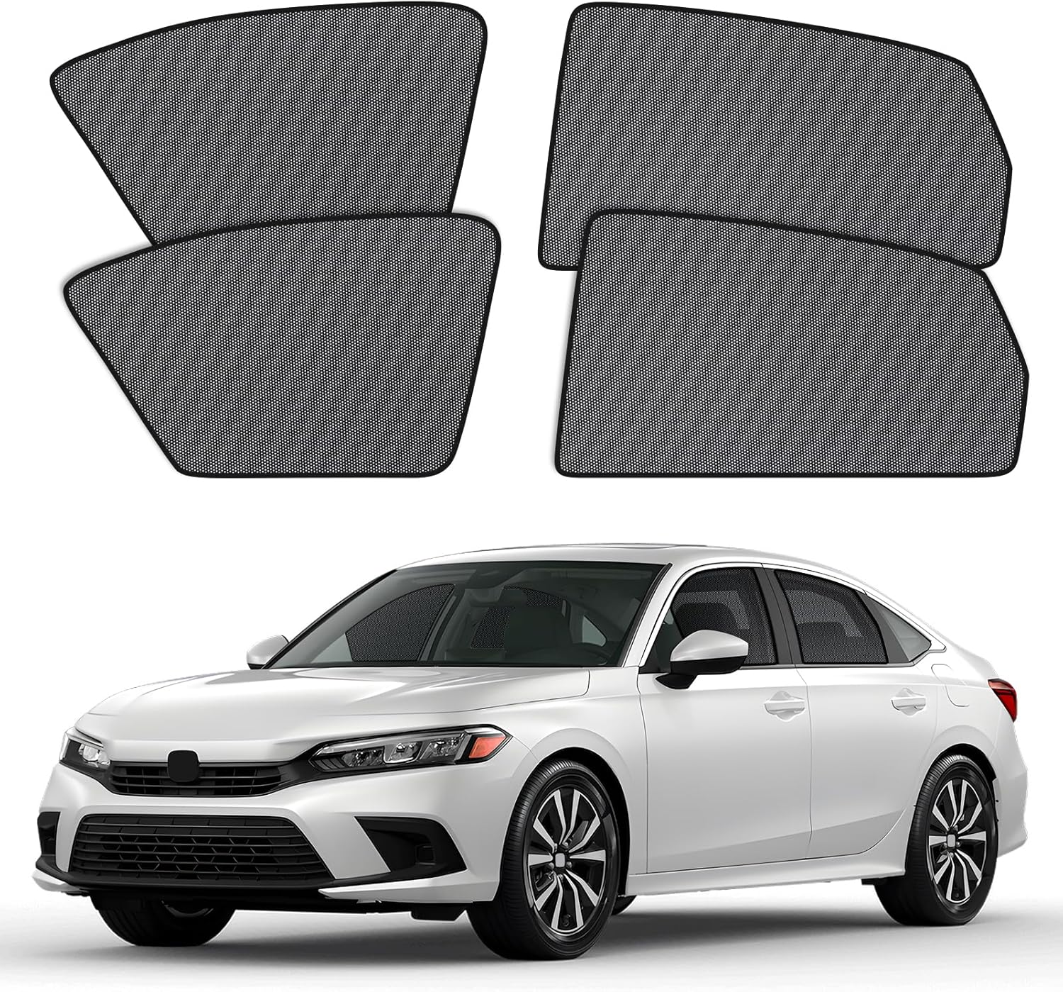 Honda Civic Window Shades 2021-2024 for Sun Protection & Privacy