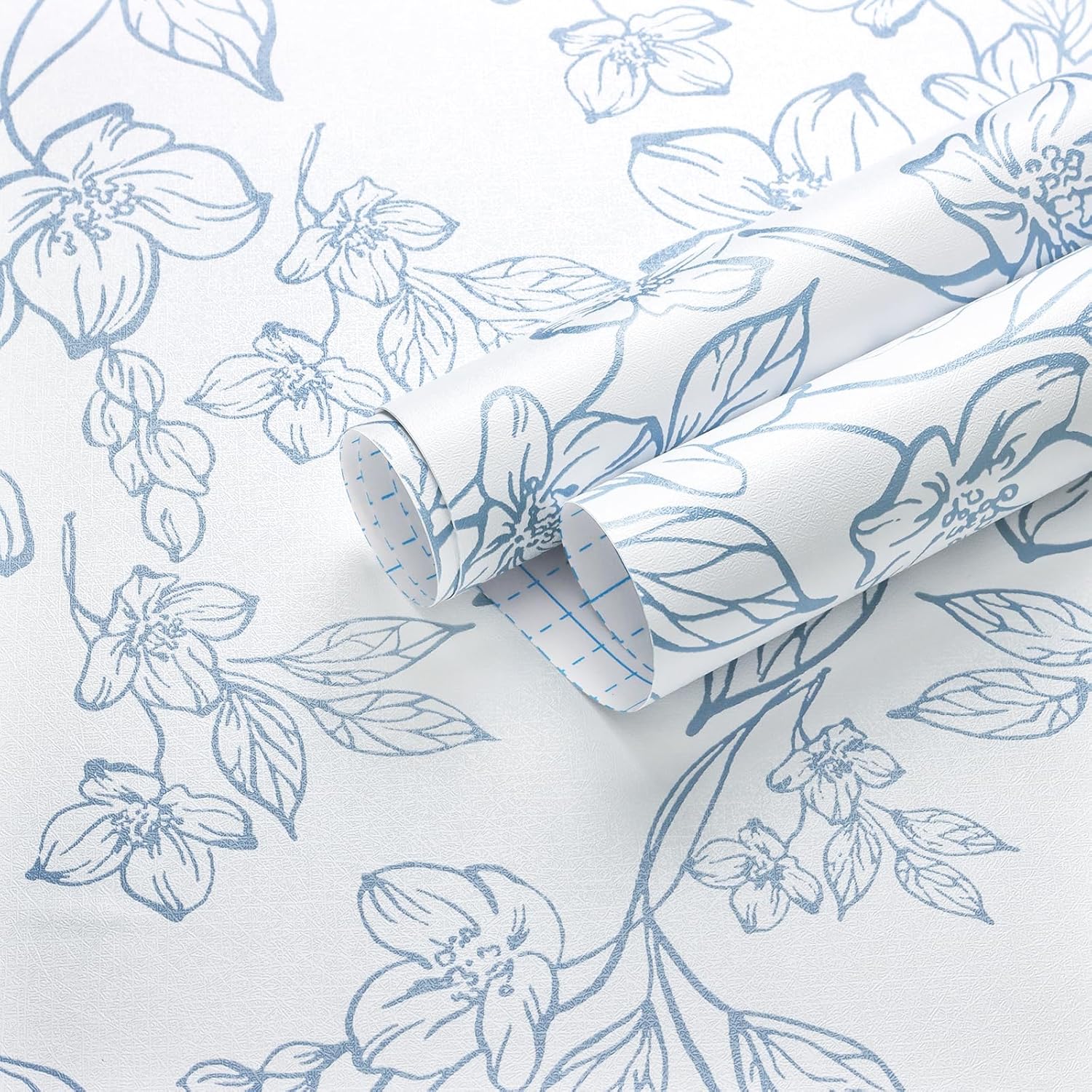 Ismoon Vintage Floral Peel and Stick Wallpaper for Charming Decor