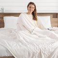 Full Size Heated Blanket 72in x 84in - Soft Sherpa Comfort