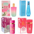 Women Perfume Set 4-Piece Eau de Parfum - Gift Ready Box