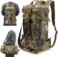 Fishing Backpack Tactical Tackle Bag - Waterproof, Multiway Carry
