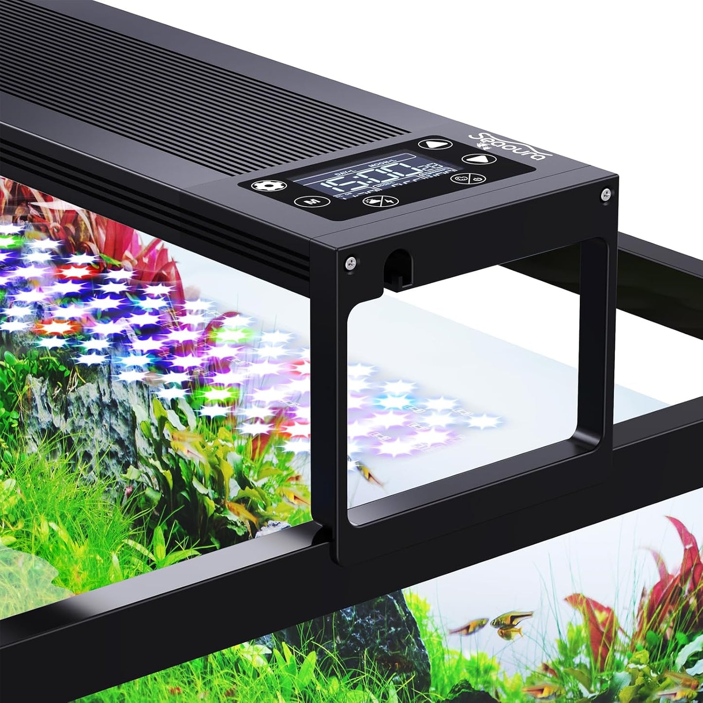 24/7 LED Aquarium Light for 36-42 Inch Fish Tank with Timer