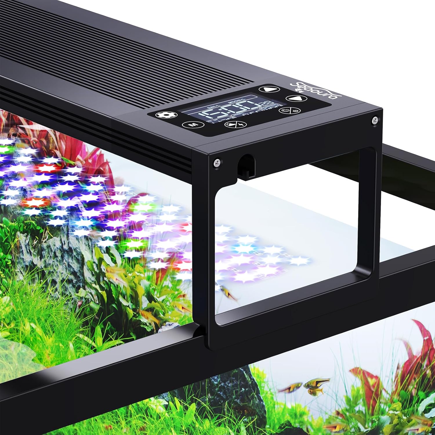 24/7 LED Aquarium Light for 36-42 Inch Fish Tank with Timer
