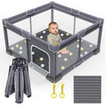 Grobeybees Portable Foldable Baby Playpen for Safe Fun!