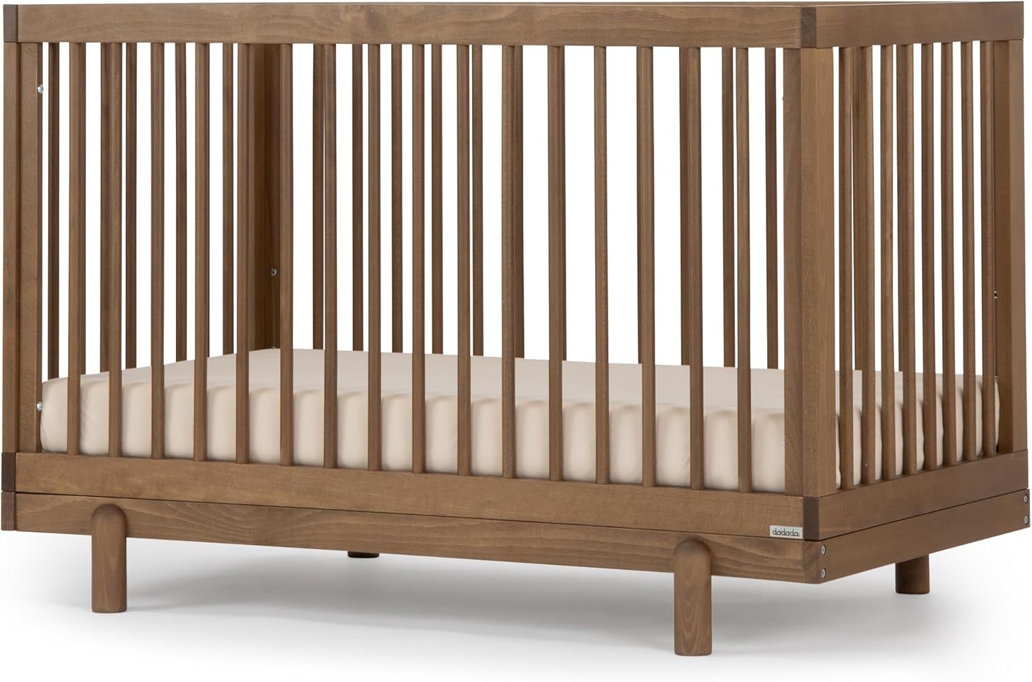 dadada Baby Bliss 4-in-1 Convertible Crib for Modern Nurseries