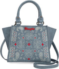 Wrangler Small Tote Purse for Women with Western Paisley Print