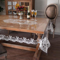 Rectangle Waterproof Clear Table Cover Protector Vinyl Table Cloth 60