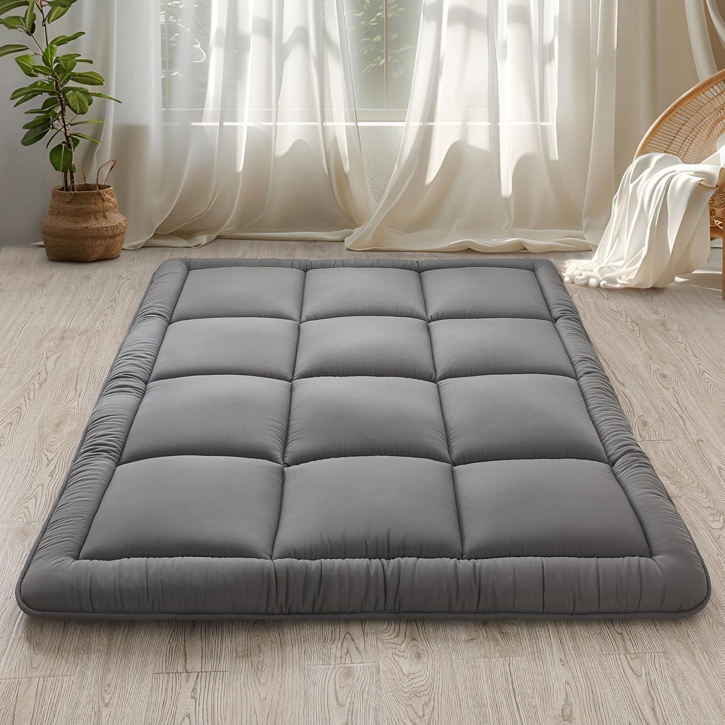 WhatsBedding Japanese Floor Mattress for Comfortable Sleep