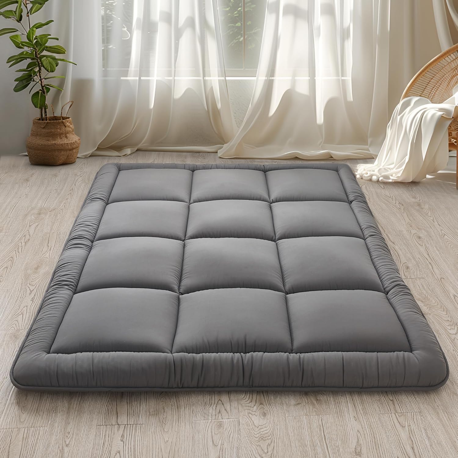 WhatsBedding Japanese Floor Mattress for Comfortable Sleep