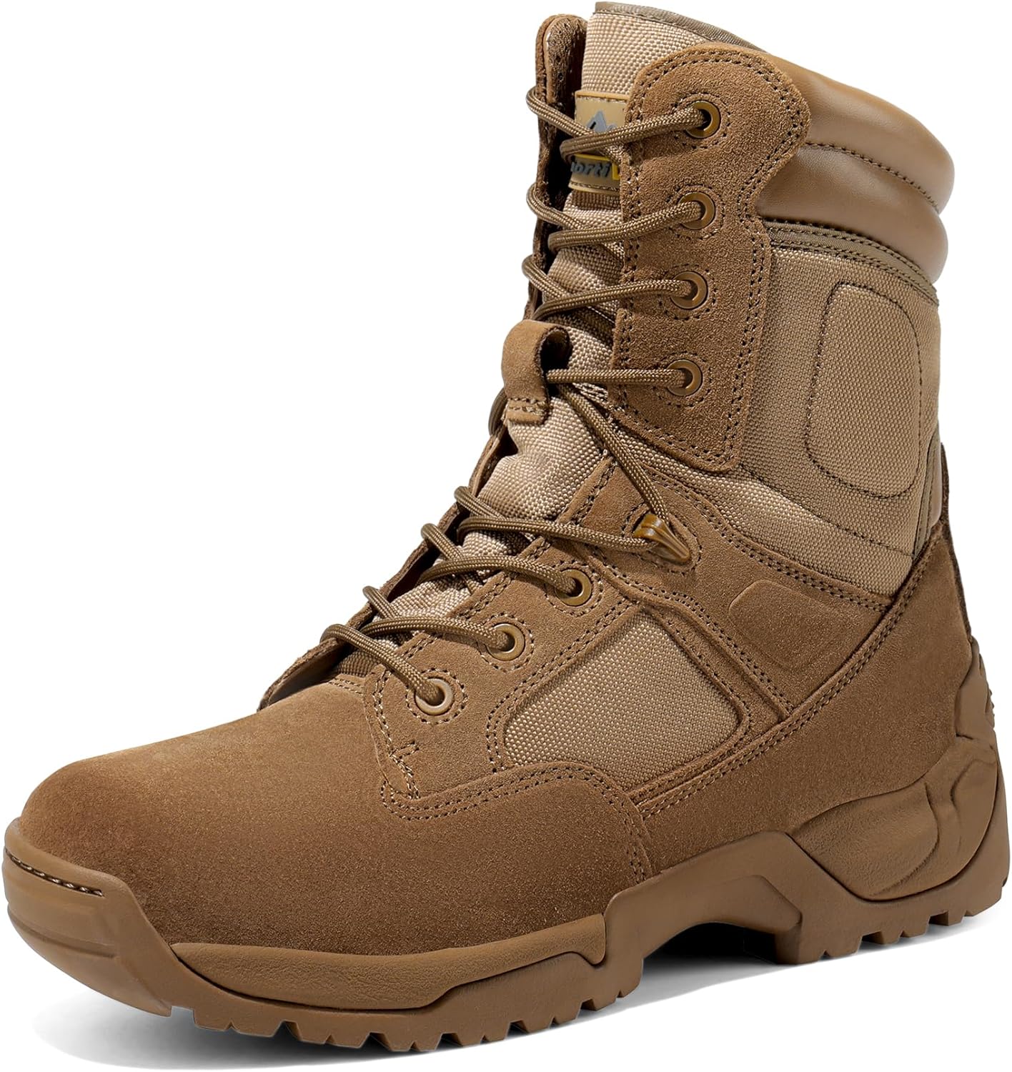NORTIV 8 Mens Military Tactical Work Boots for Outdoor Use