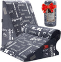 Wedge Pillow for Sleeping, 12in Bed Wedge Pillow Set for Relief