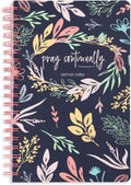 Cute Floral Spiral Notebook Journal for Sermon Notes - Durable