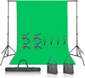 EMART Photo Video Studio 7 x 10ft Green Screen Backdrop Stand Kit