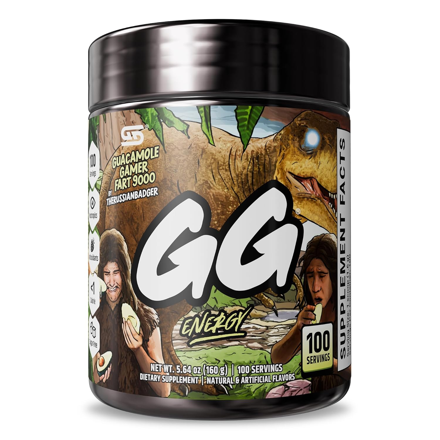 Gamer Supps GG Energy Guacamole Gamer Fart 9000 Review