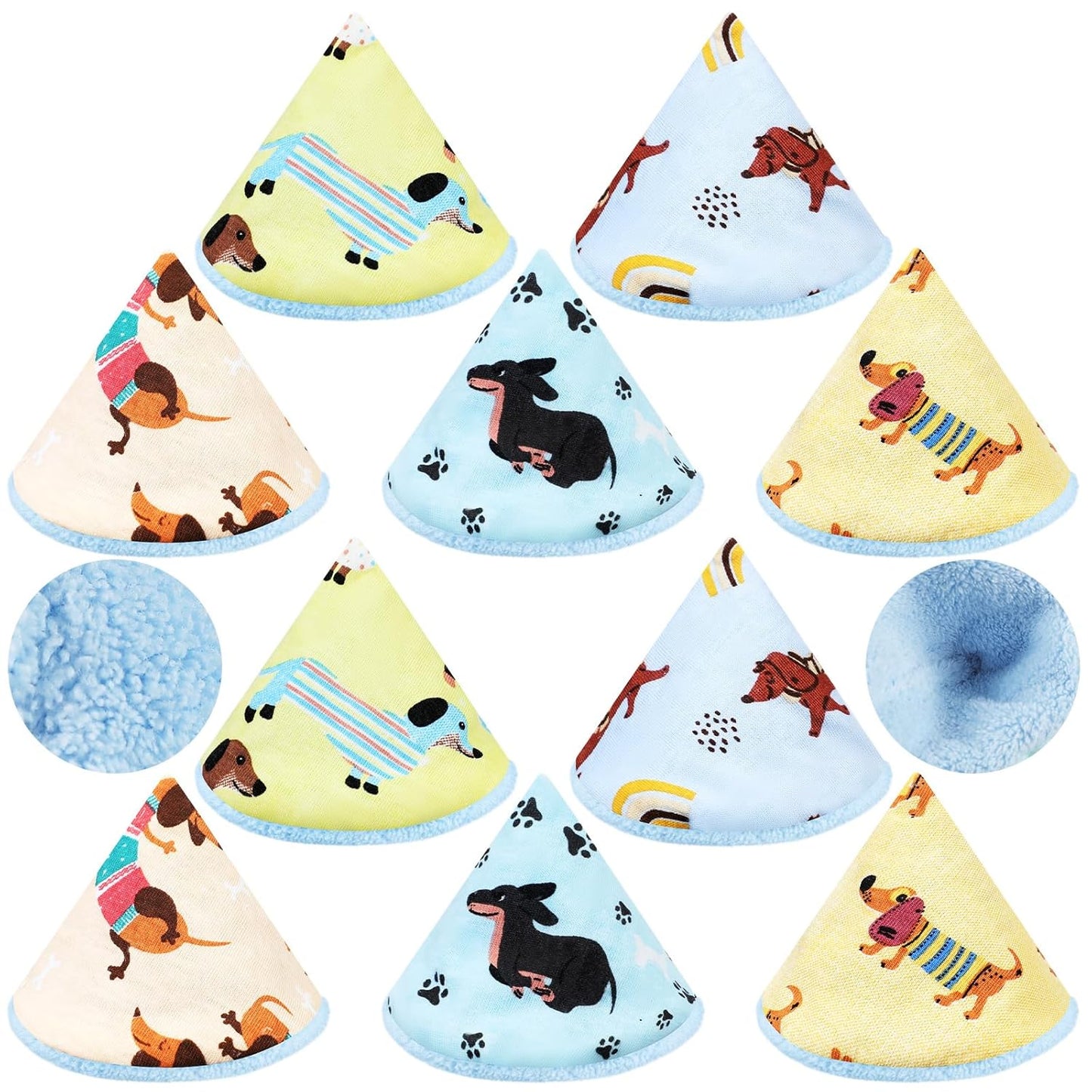 10 Pack Baby Boy Pee Covers - Strong Absorption Shield