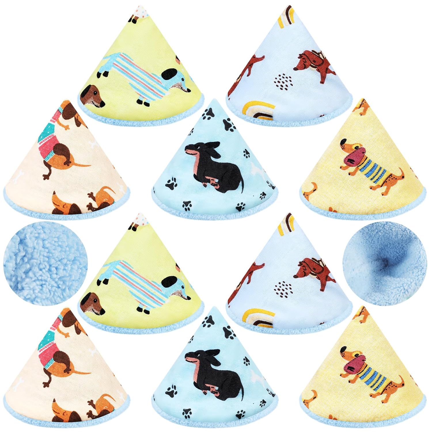 10 Pack Baby Boy Pee Covers - Strong Absorption Shield