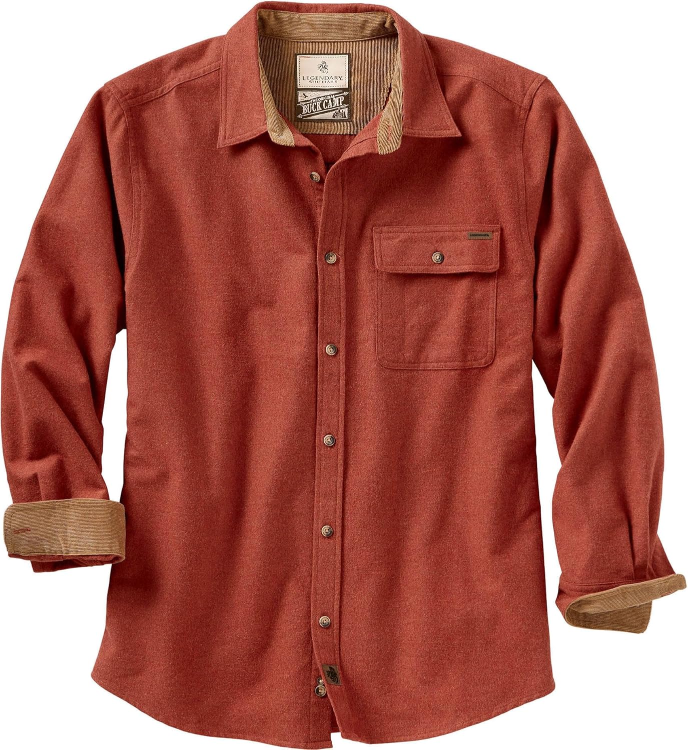 Legendary Whitetails Men's Flannel Shirt for Comfort and Style