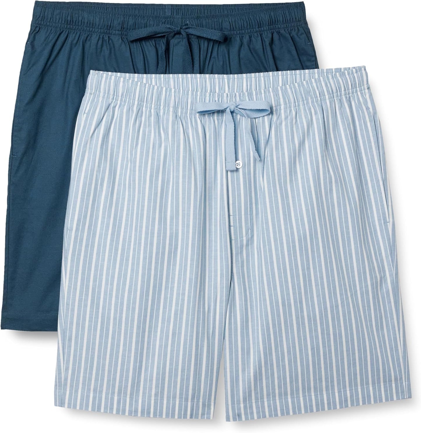Men's Cotton Stretch Poplin Pajama Shorts for Ultimate Comfort